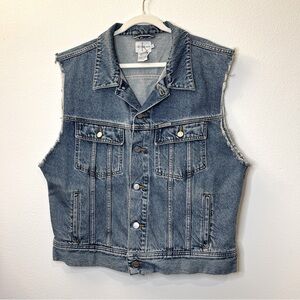 Calvin Klein Jeans Denim Vest, Size XL. 0102.